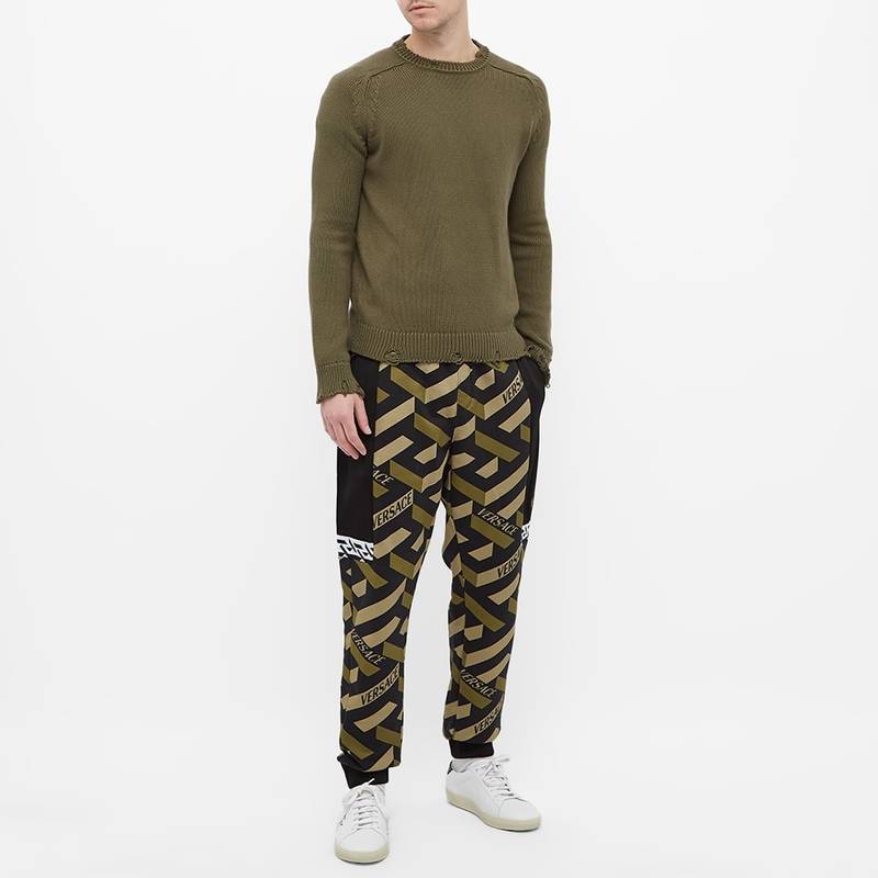 VERSACE Versace Geometric Logo Track Pant outlook