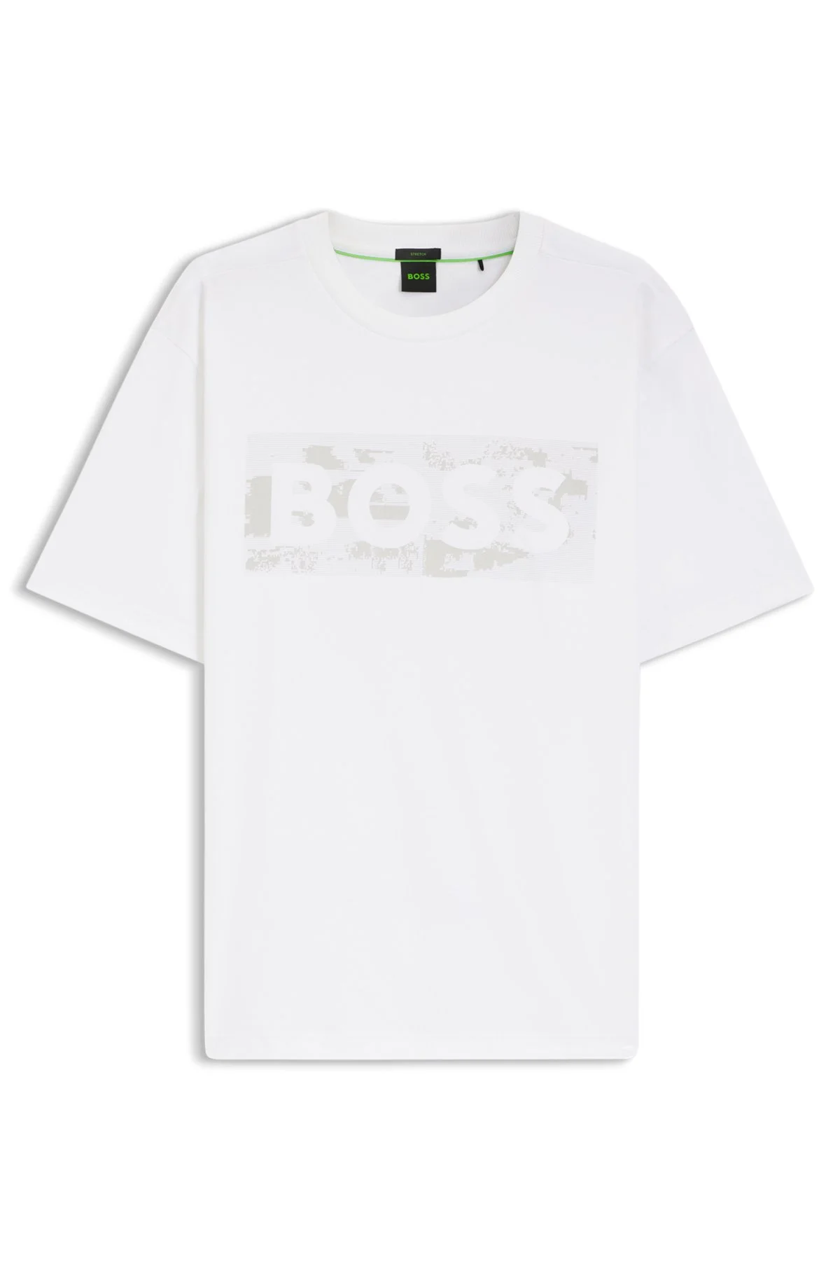 LOGO-ARTWORK T-SHIRT IN STRETCH COTTON - 1