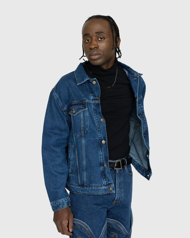 Y/Project Y/Project – Classic Wire Denim Jacket Navy outlook