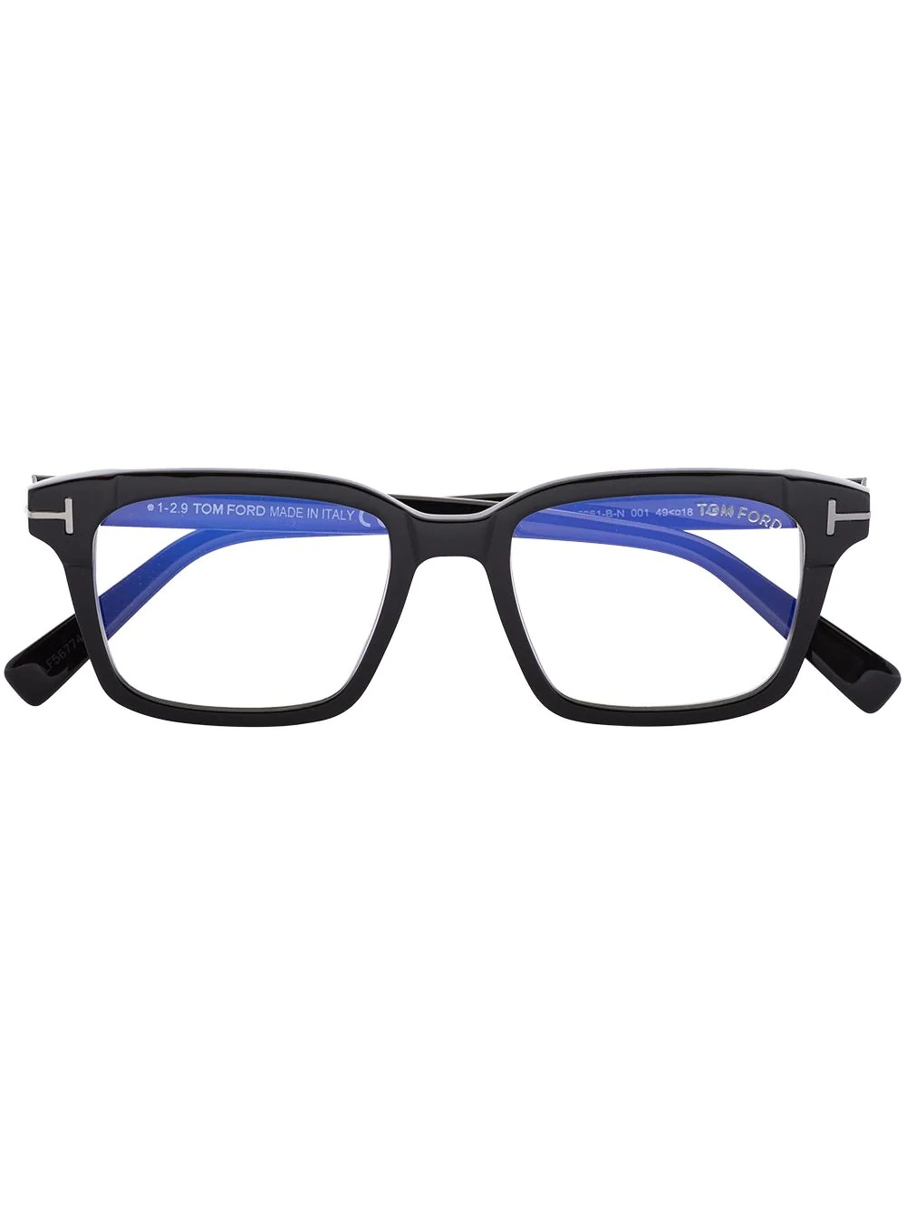 Blue Block square-frame glasses - 1