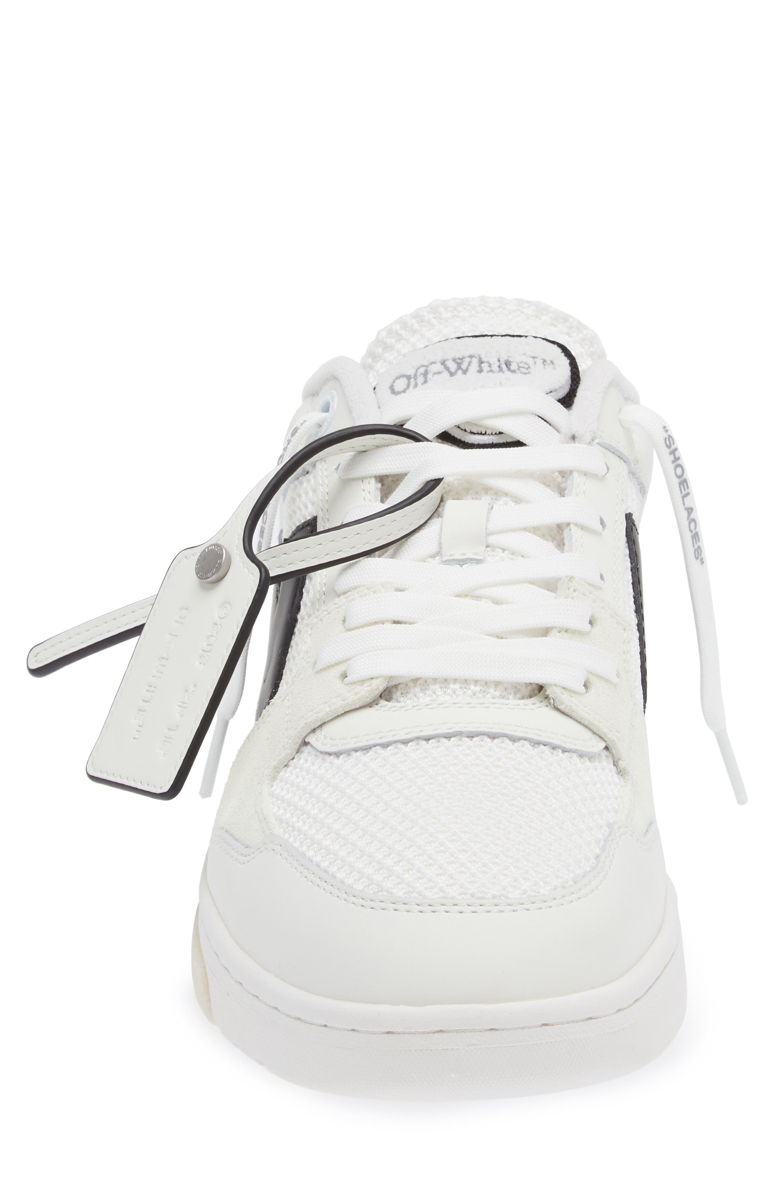Off-White Slim Out of Office Low Top Sneaker in White - 4