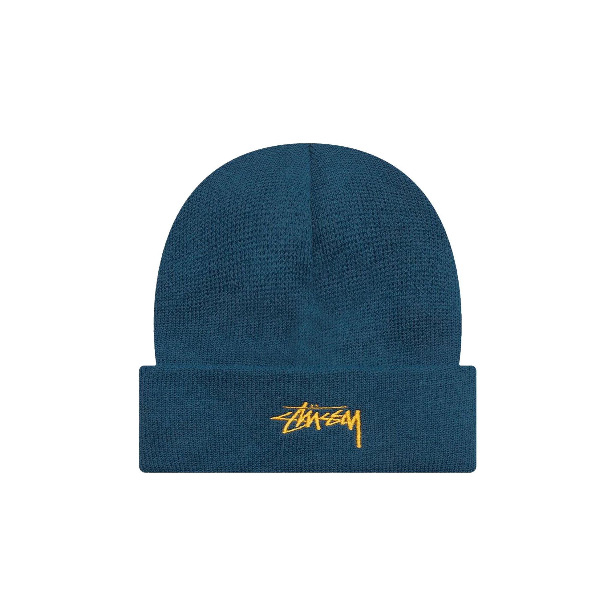 Stussy Stock Cuff Beanie 'Dark Teal' - 1