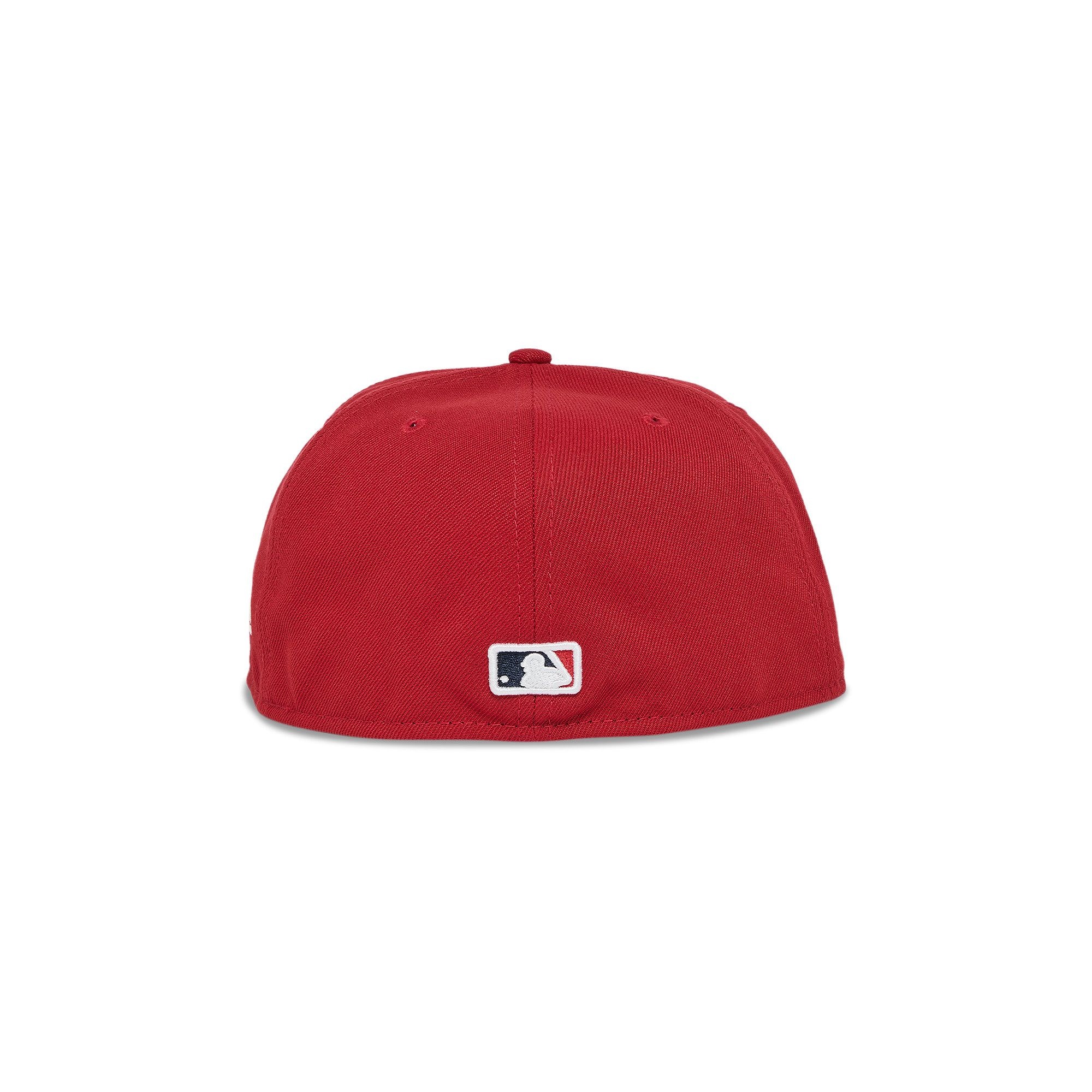Supreme x MLB Teams Box Logo New Era 'Red - Atlanta' - 4