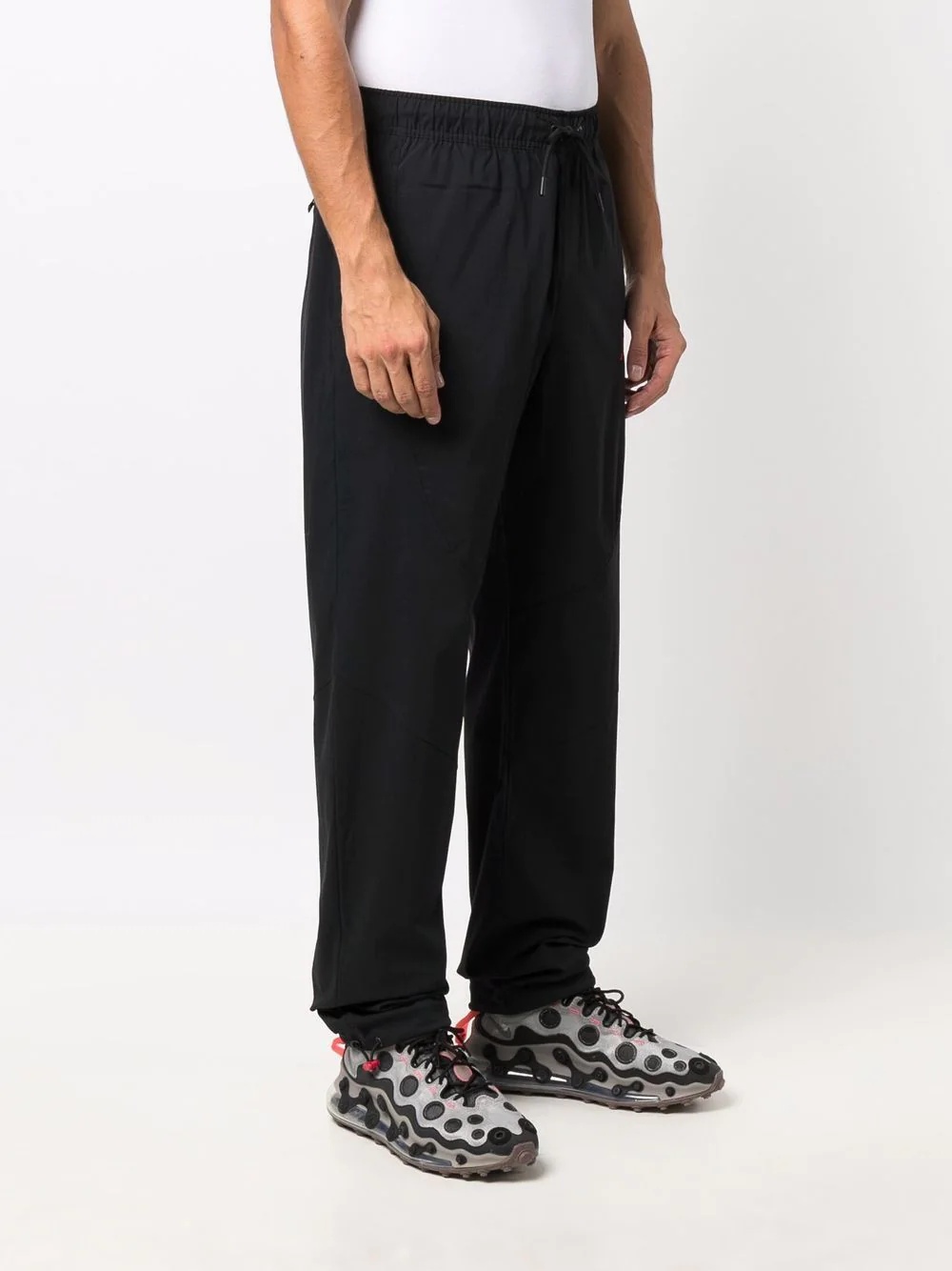 embroidered-logo drawstring-waist track trousers - 3