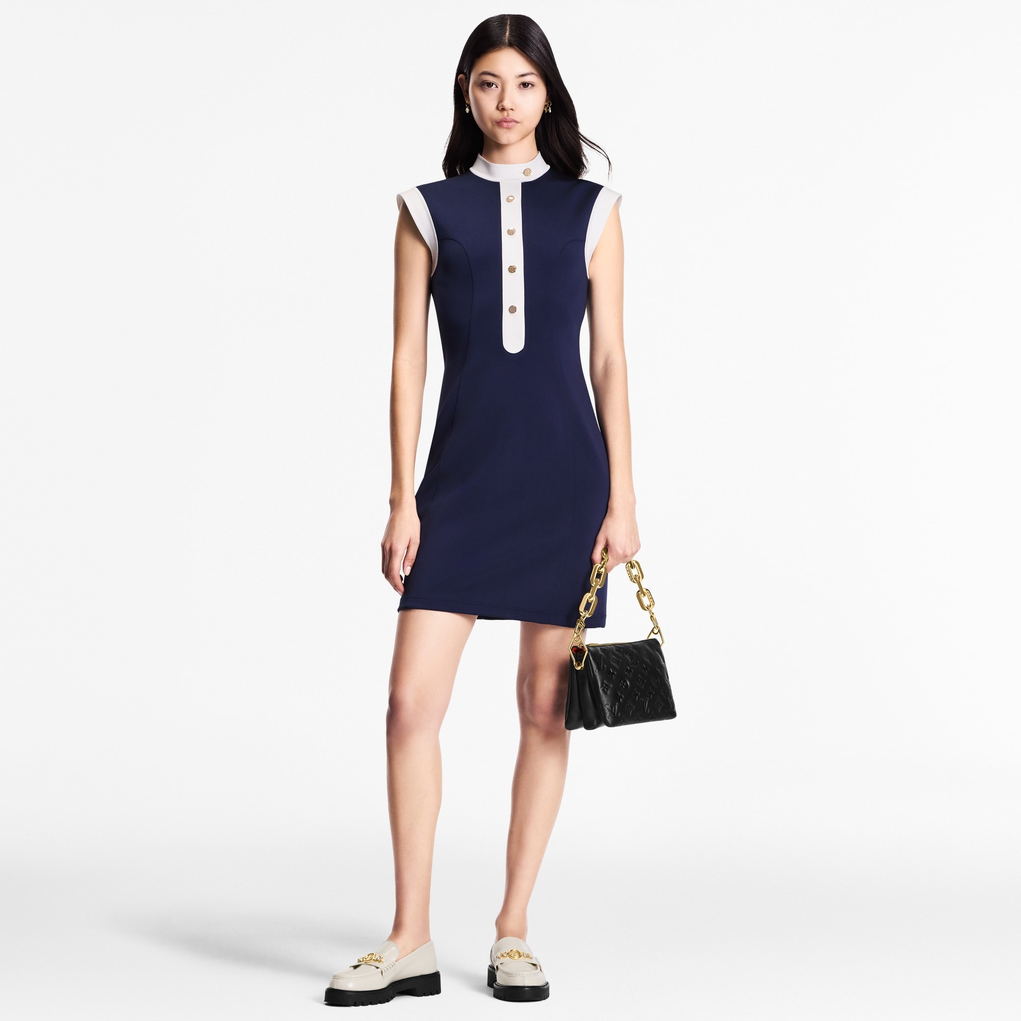 Technical Jersey Sailor Dress - 4