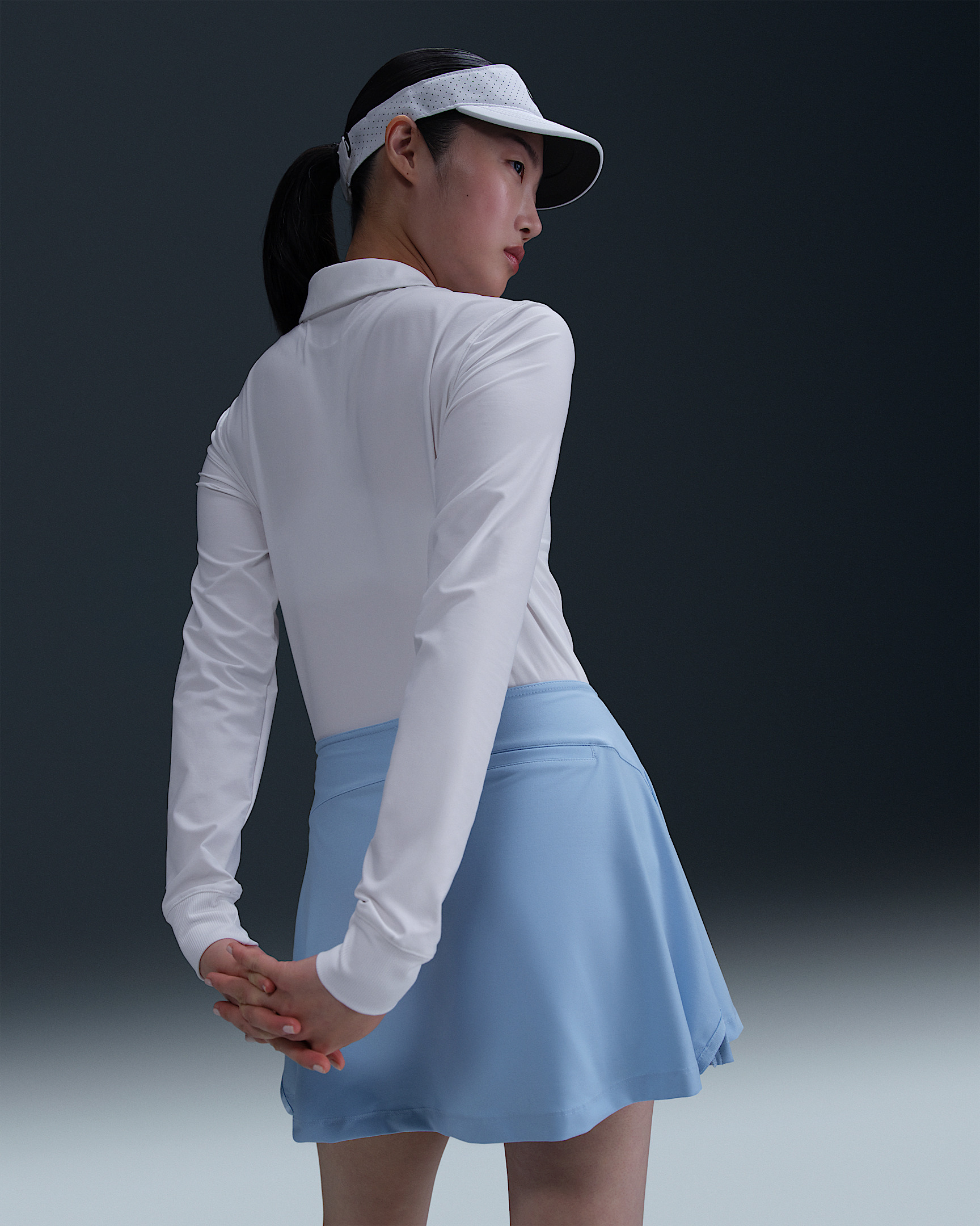 Nike Victory Women's Dri-FIT Long-Sleeve Polo - 2