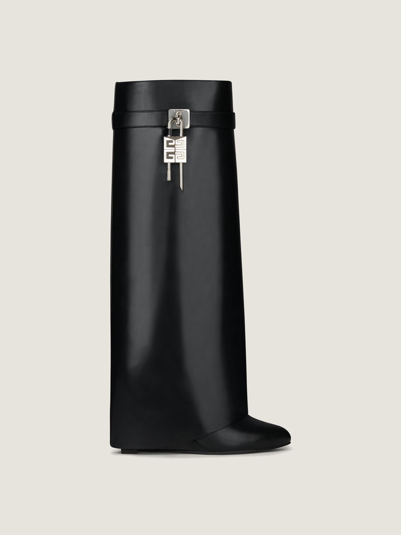 SHARK LOCK BOOTS IN LEATHER 1