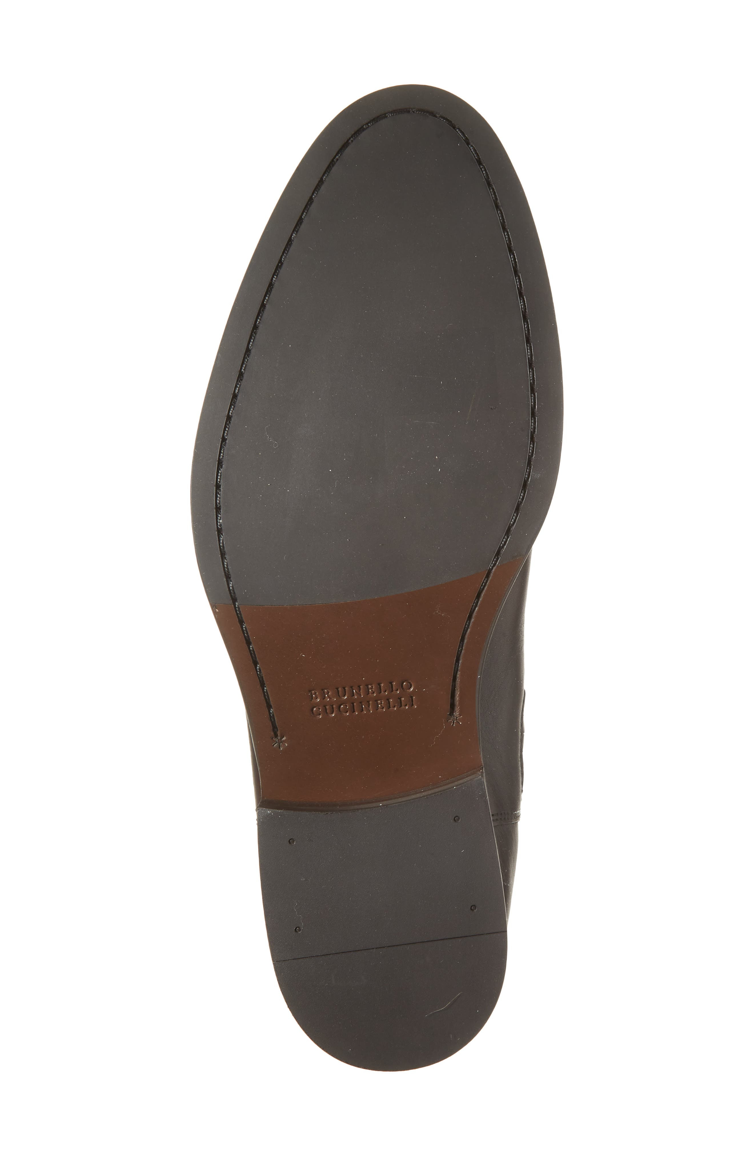 Brunello Cucinelli Chelsea Boot in C4235 Chili Brown at Nordstrom - 6