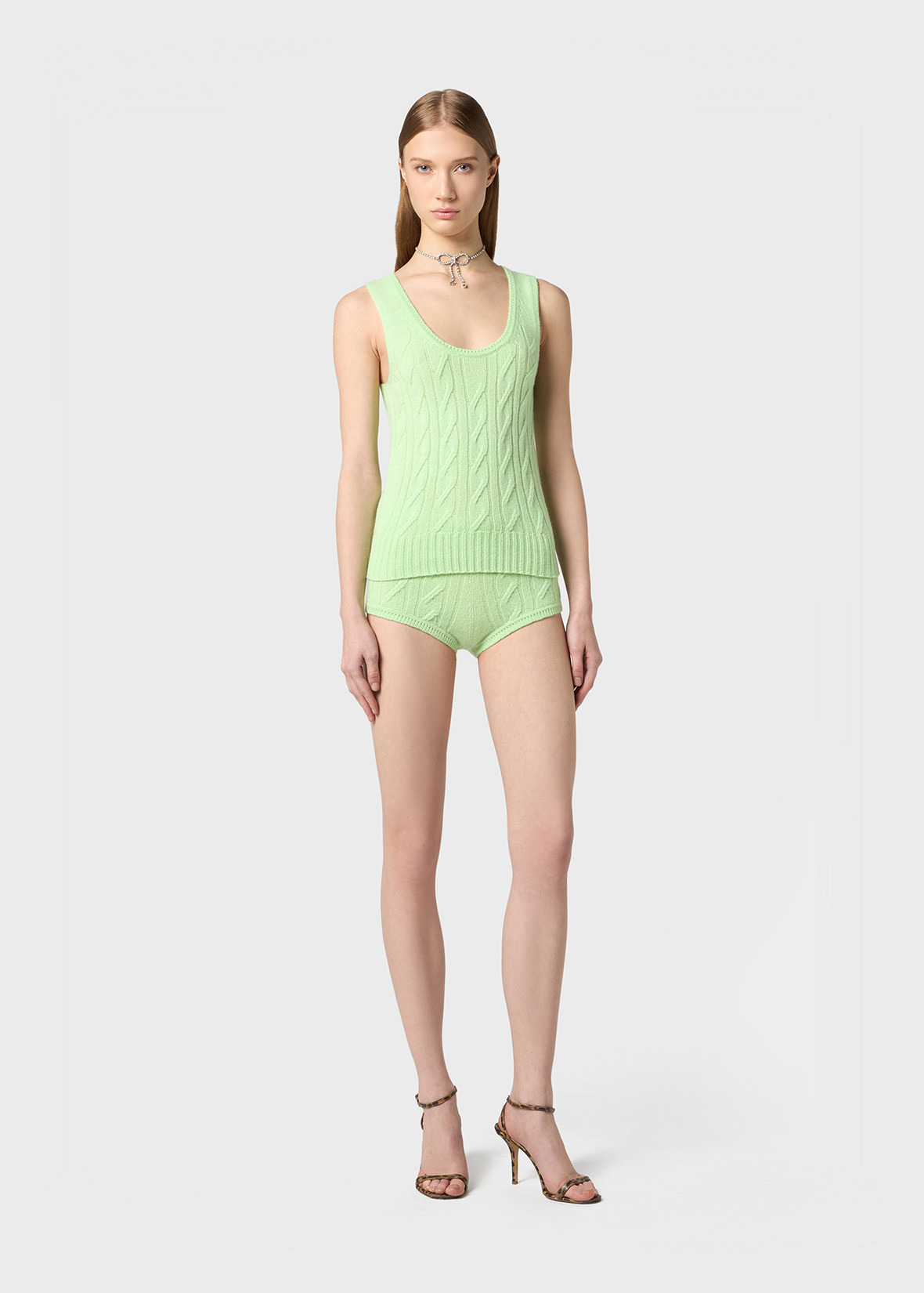 WOOL AND CASHMERE TANK TOP - 2
