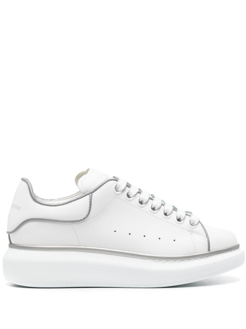 Oversized leather sneakers 1