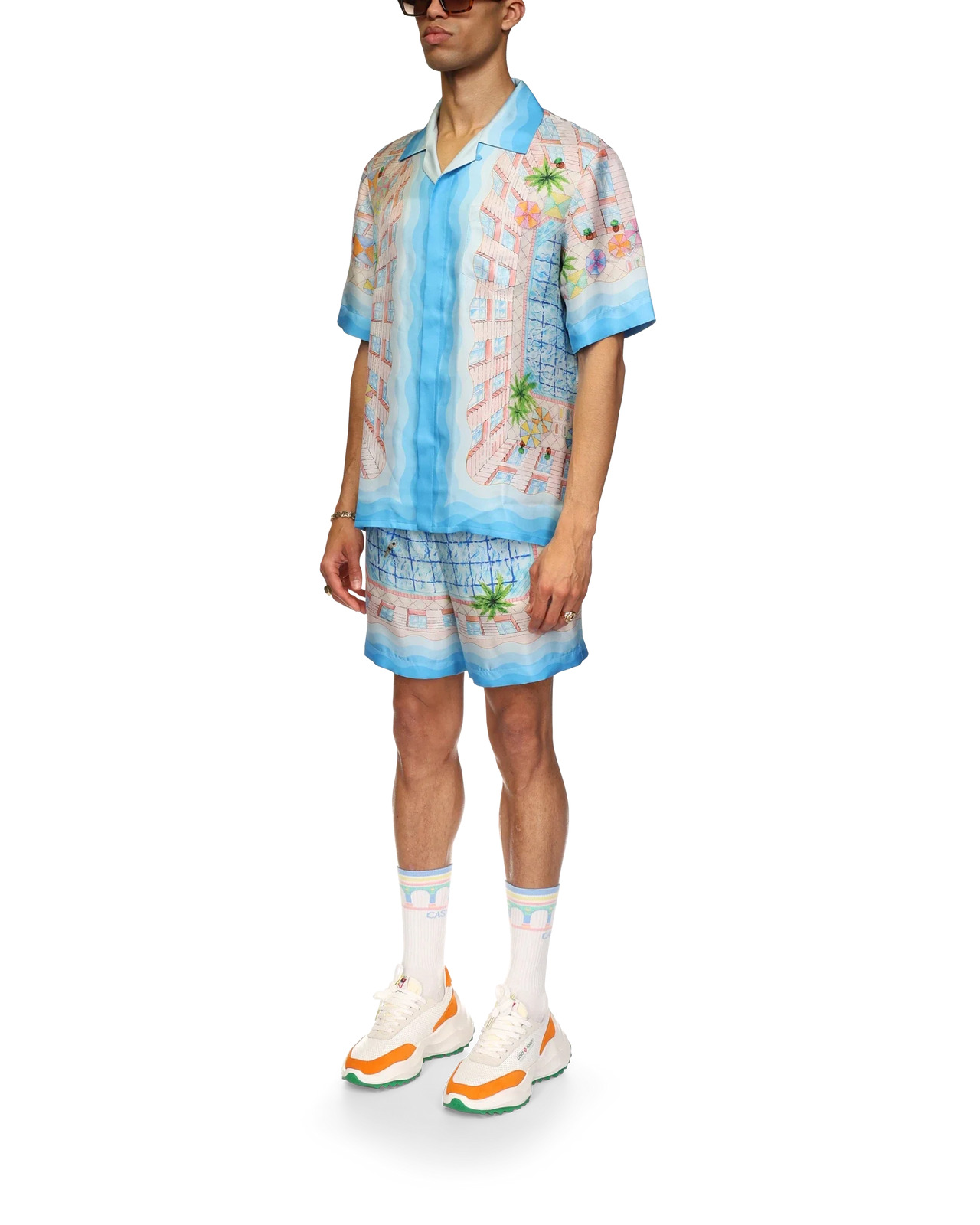 Le Plongeon Silk Shirt | Casablanca Paris - 3