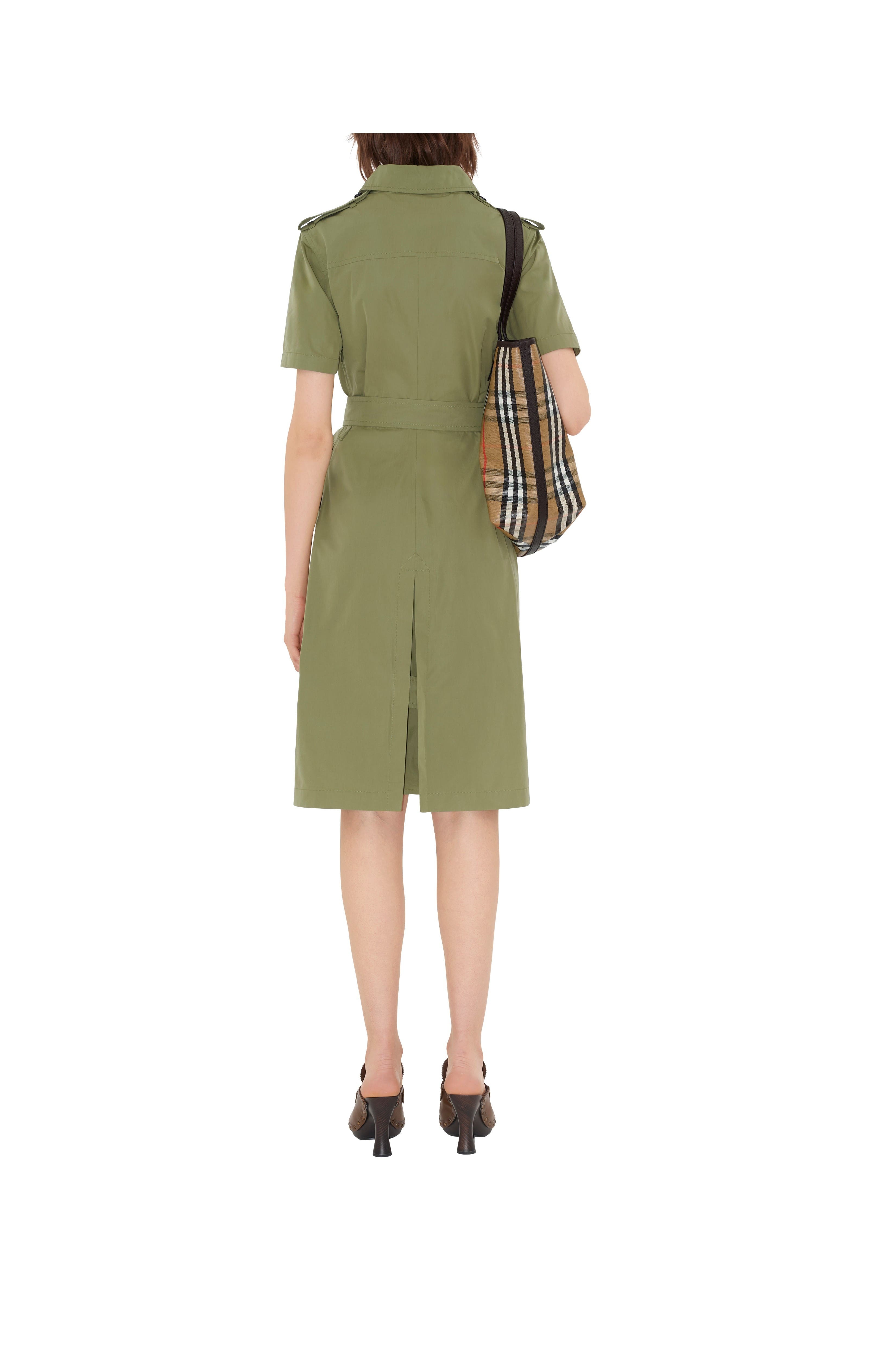 burberry Cotton Shirt Dress in Wreath at Nordstrom - 4