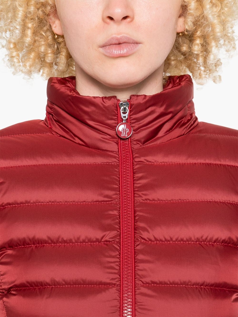 padded-front knit jacket - 5
