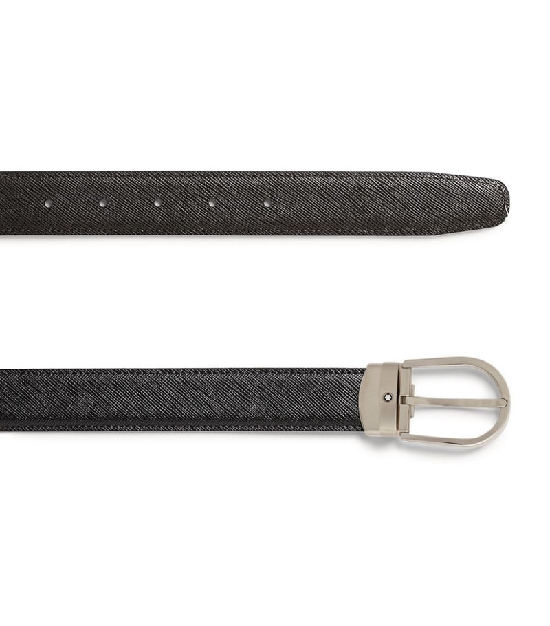 Leather Horseshoe Buckle Belt 4
