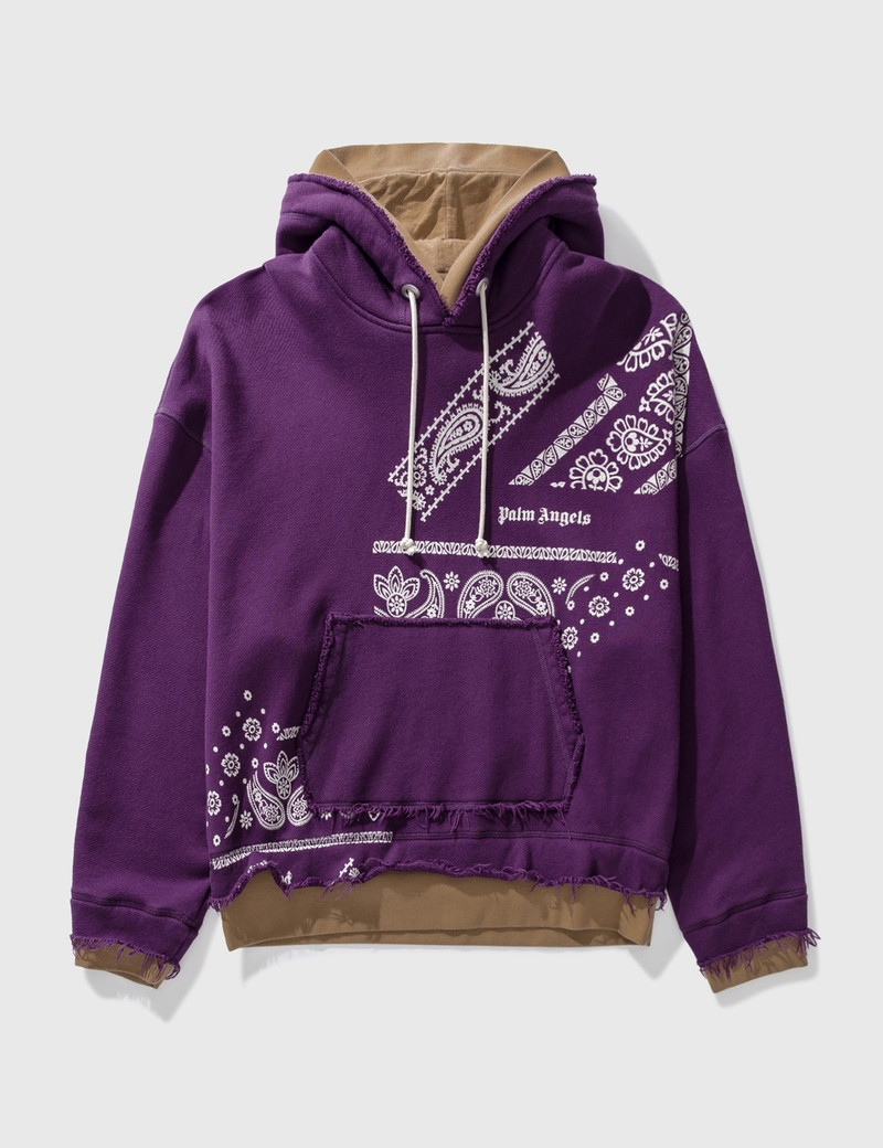 DL BANDANA PRINT HOODIE - 1