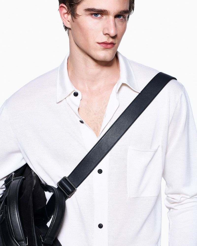 GIORGIO ARMANI SILK KNIT SHIRT outlook