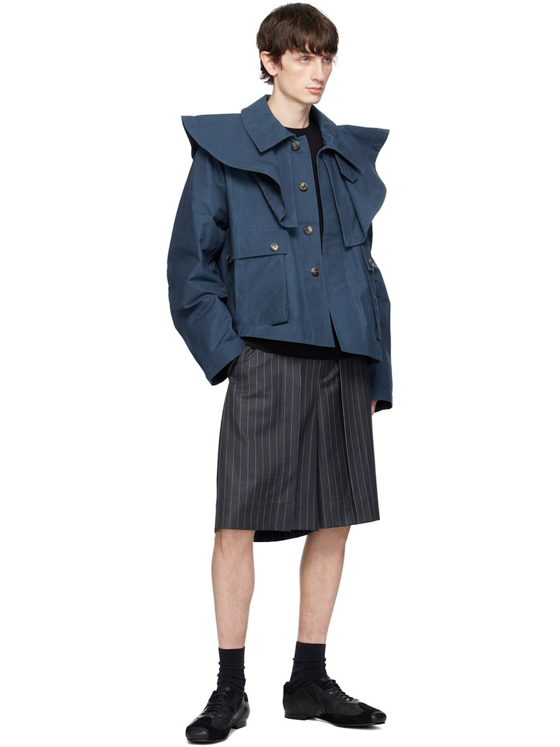 STEFAN COOKE Black Slashed Hybrid Oxfords outlook