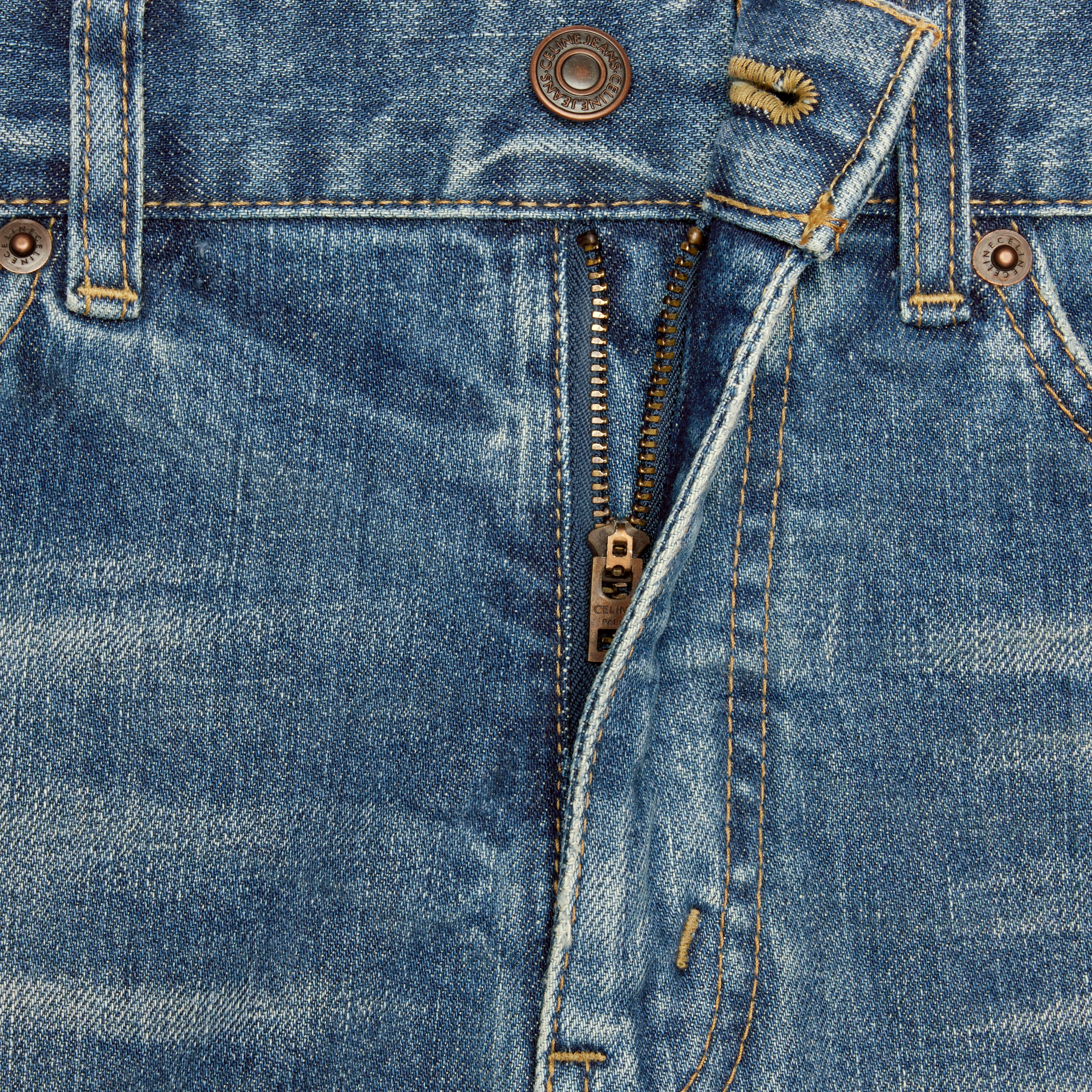 skinny jeans in vintage union wash denim - 4