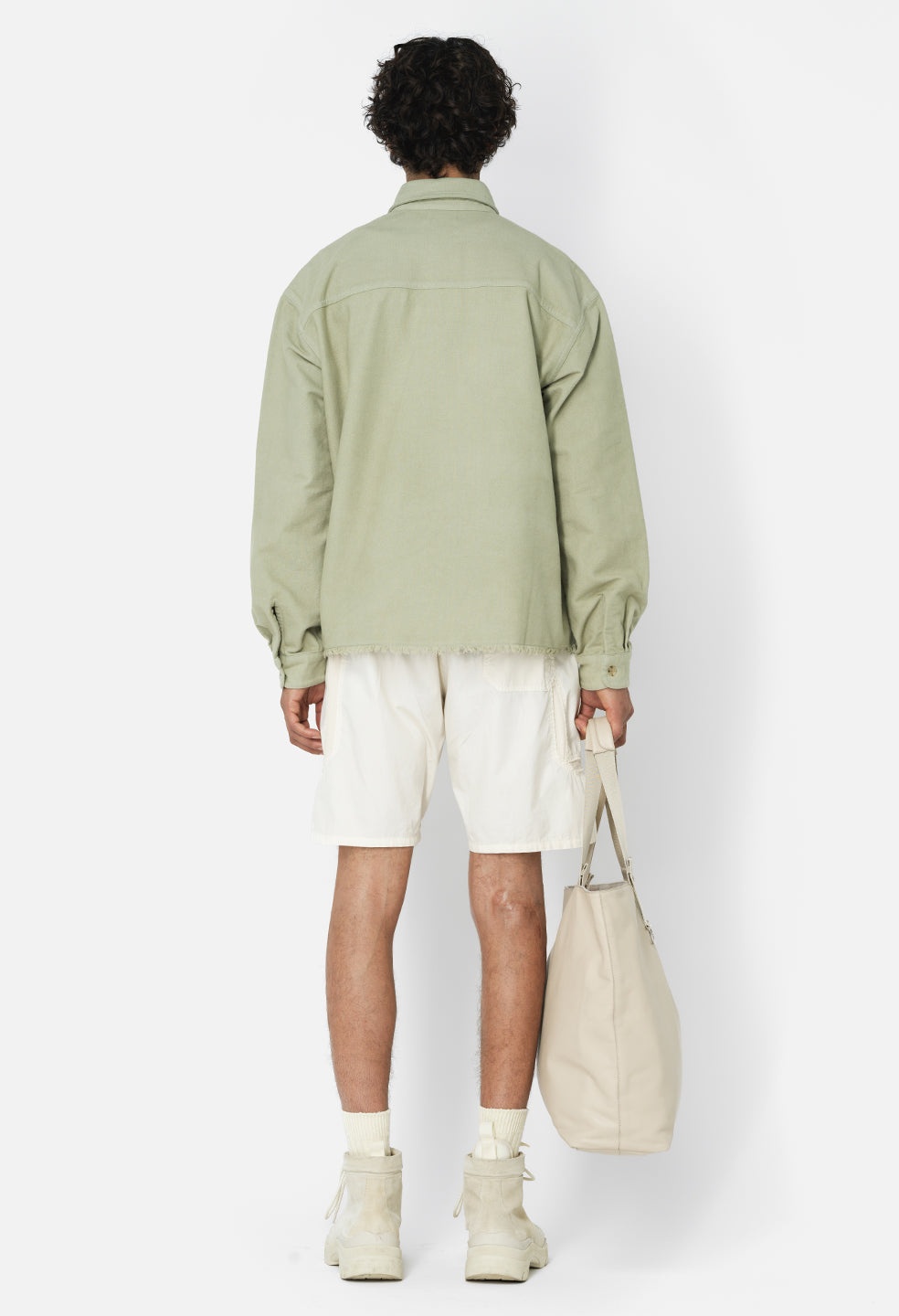 SOLID HEMI OVERSIZED SHIRT - 5