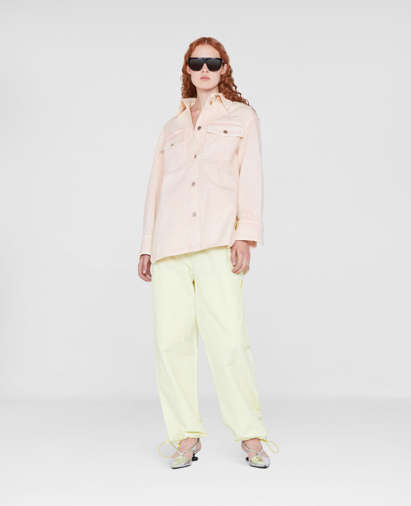 Stella McCartney Logo Denim Shirt Jacket outlook