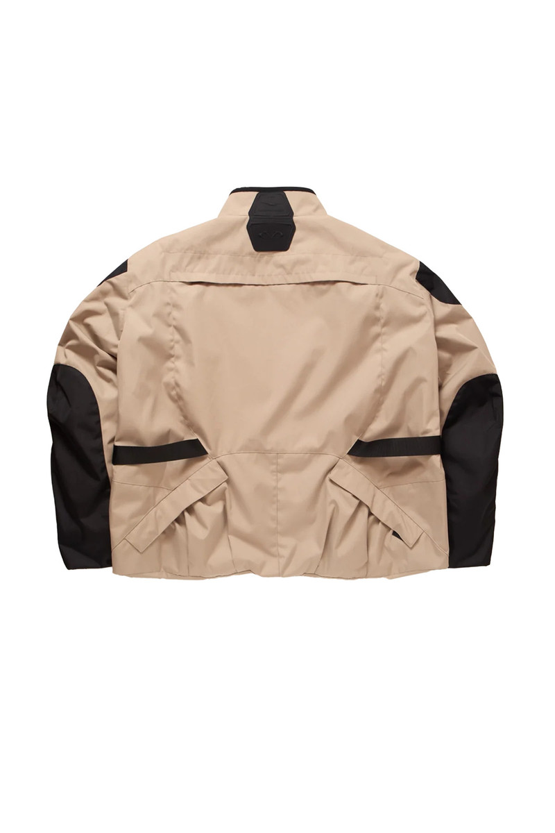 VETEMENTS Vetements Biker Parka and Liner Jacket Set Sand/Black outlook