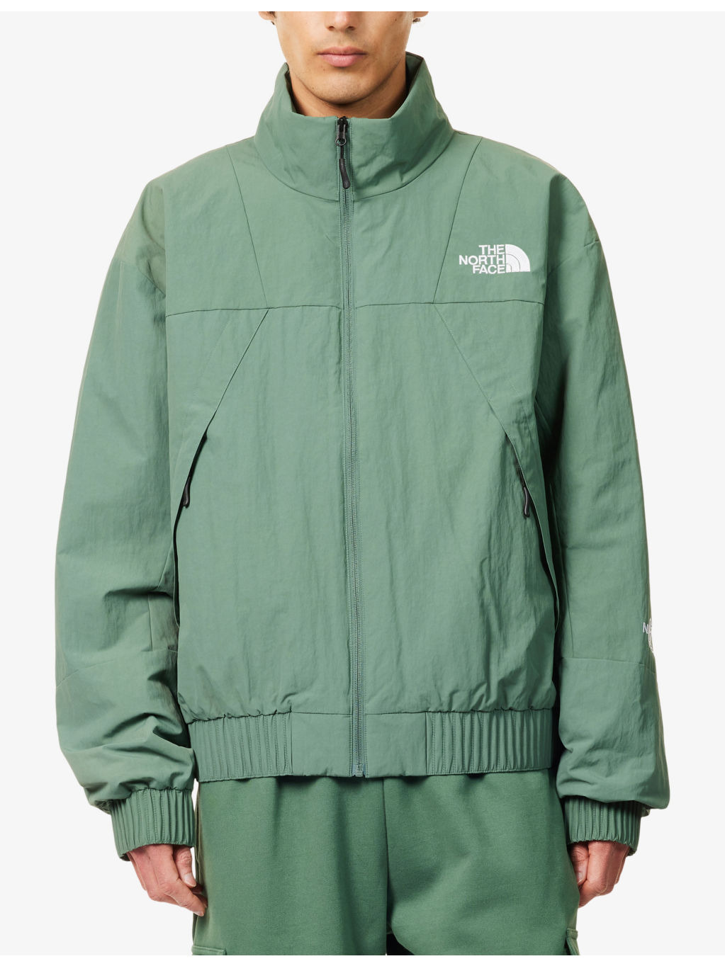 NSE Insulated Embroidered-Logo Cotton-Blend Jacket - 3