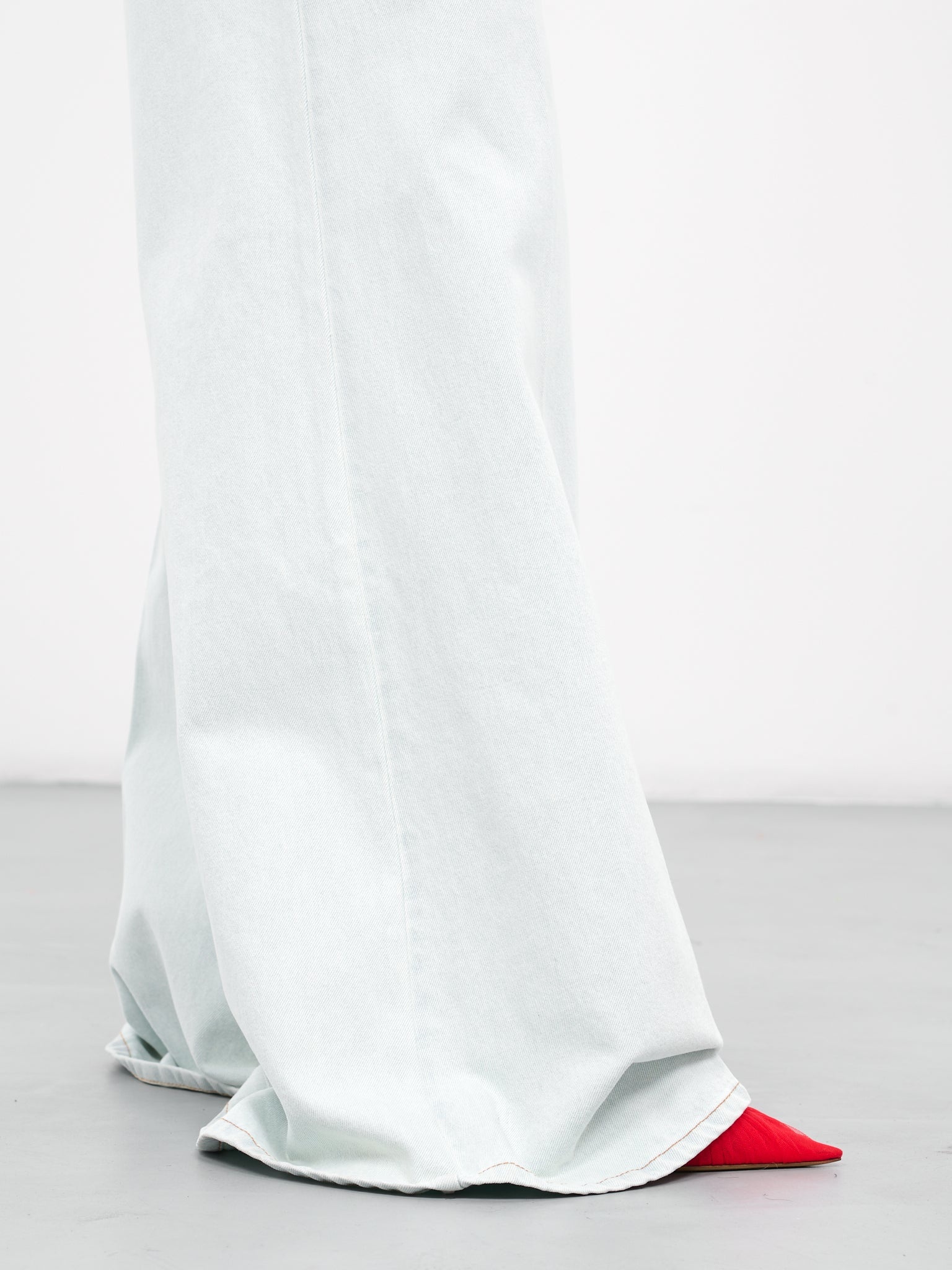 Flare Denim Pants - 5