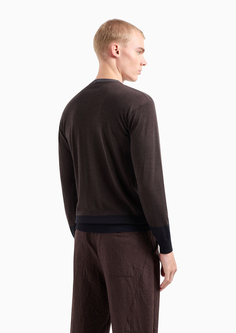 ASV cashmere and silk crew-neck jumper 3