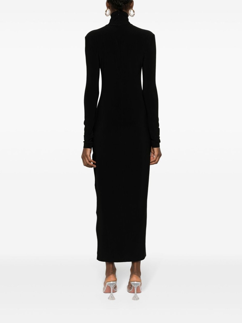 side-slit stretch-jersey maxi dress 4