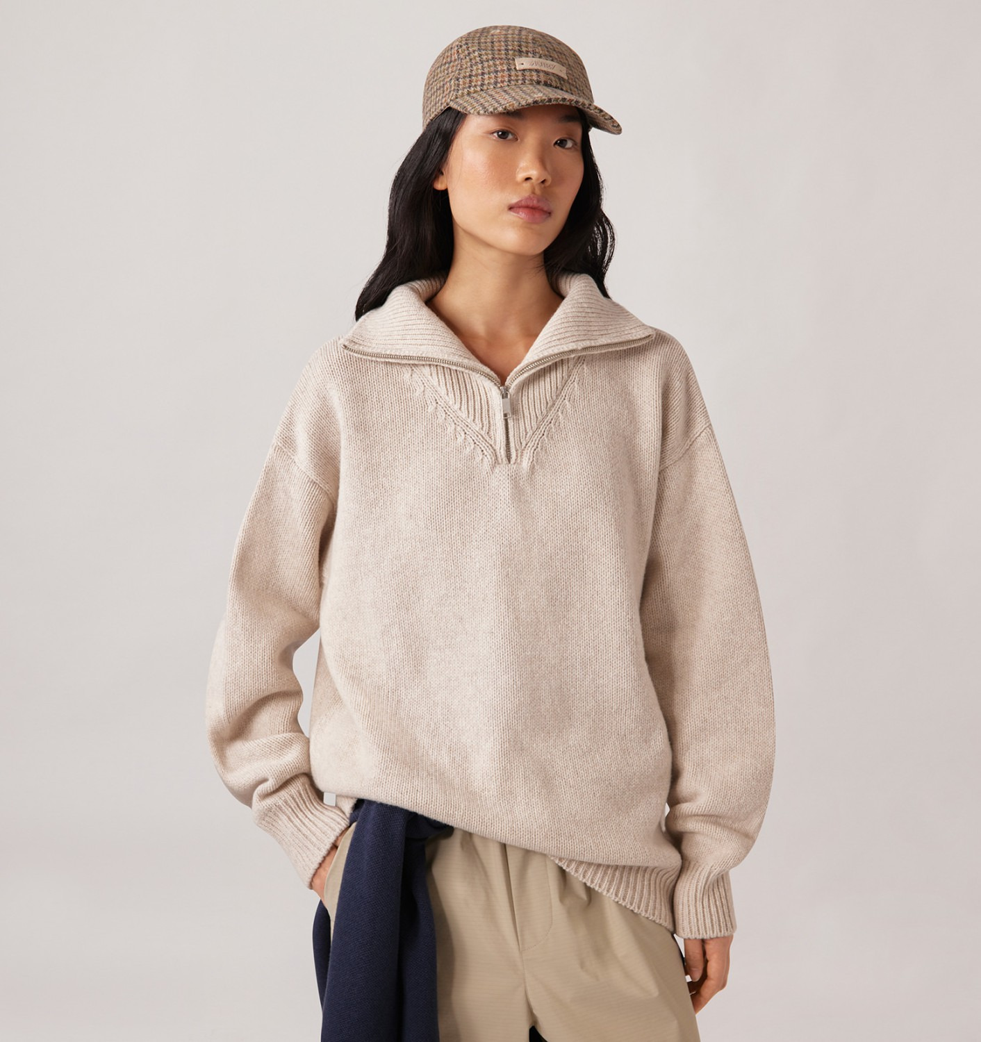 UNISEX KNIT MOULINE’ JACKET - 2