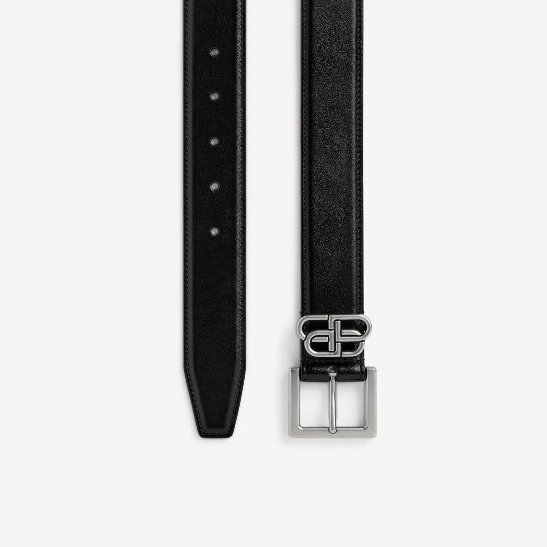 Men's Bb Loop Belt in Black - 1
