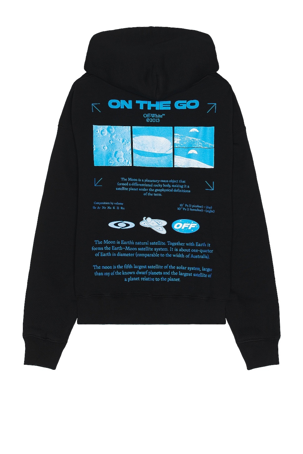 Off-White On The Go Moon Skate Hoodie | forward | REVERSIBLE