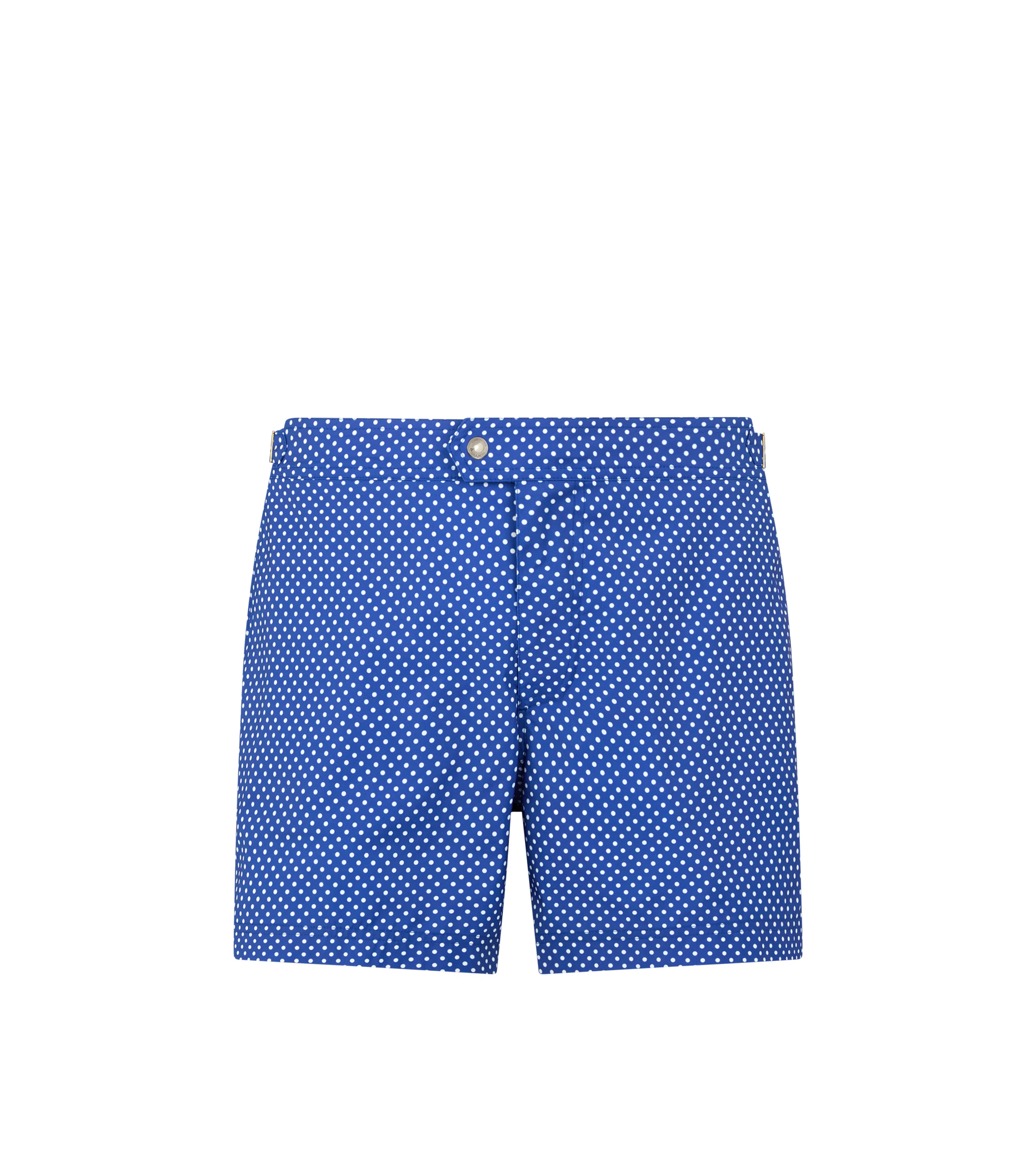 SMALL DOT PRINT NYLON SWIM SHORT - 1