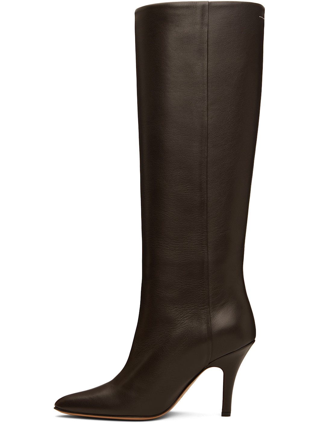 Brown Architype Knee High Tall Boots - 3
