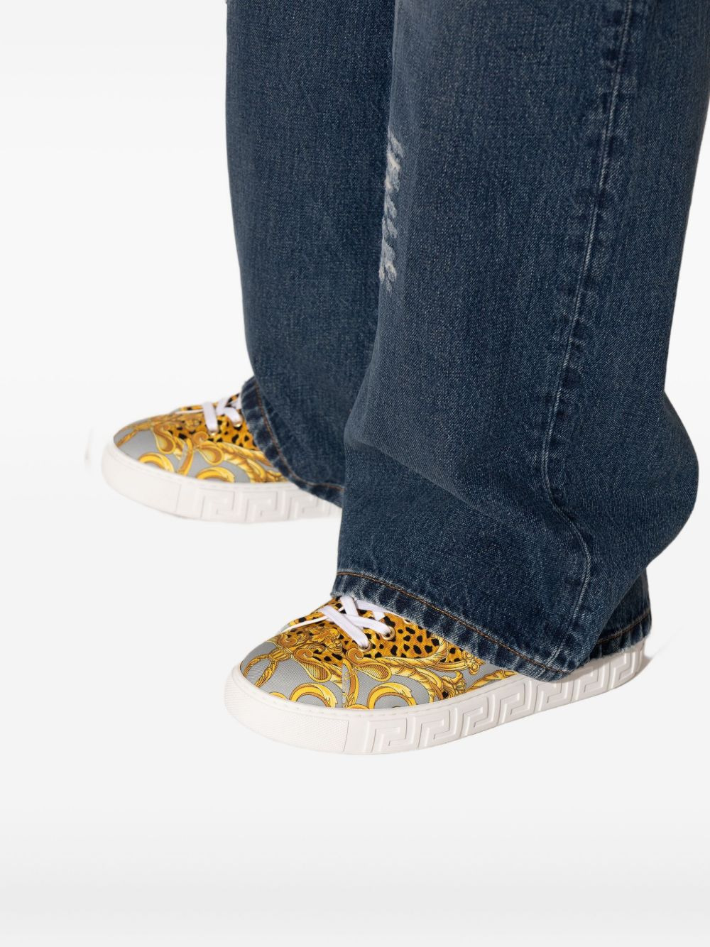 printed sneakers - 4