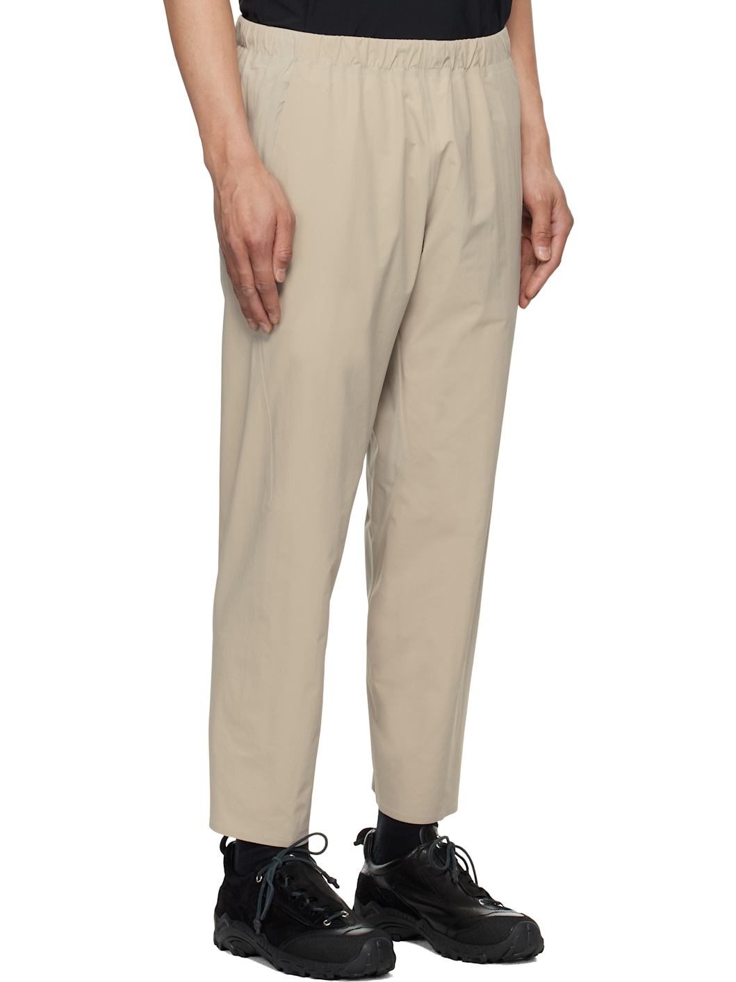 Taupe Secant Comp Trousers - 2