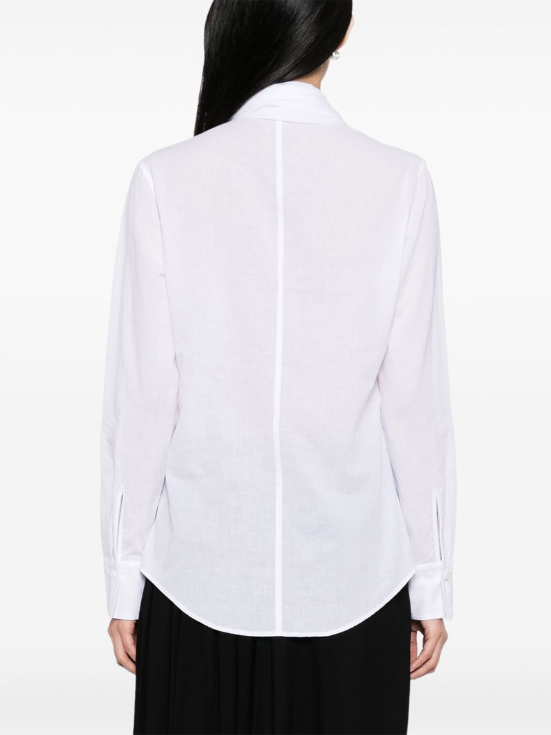 scarf-detail shirt 4