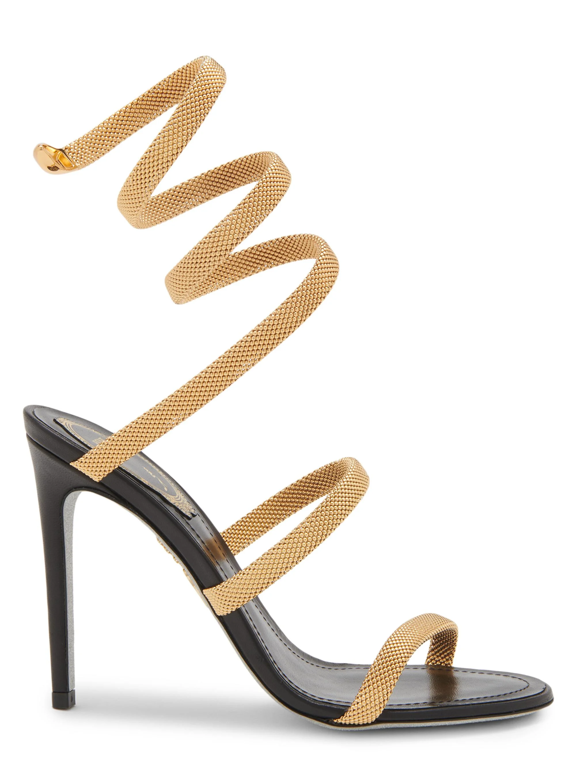Women's 105MM Cleo High-Heel Sandals - Black Gold - 1