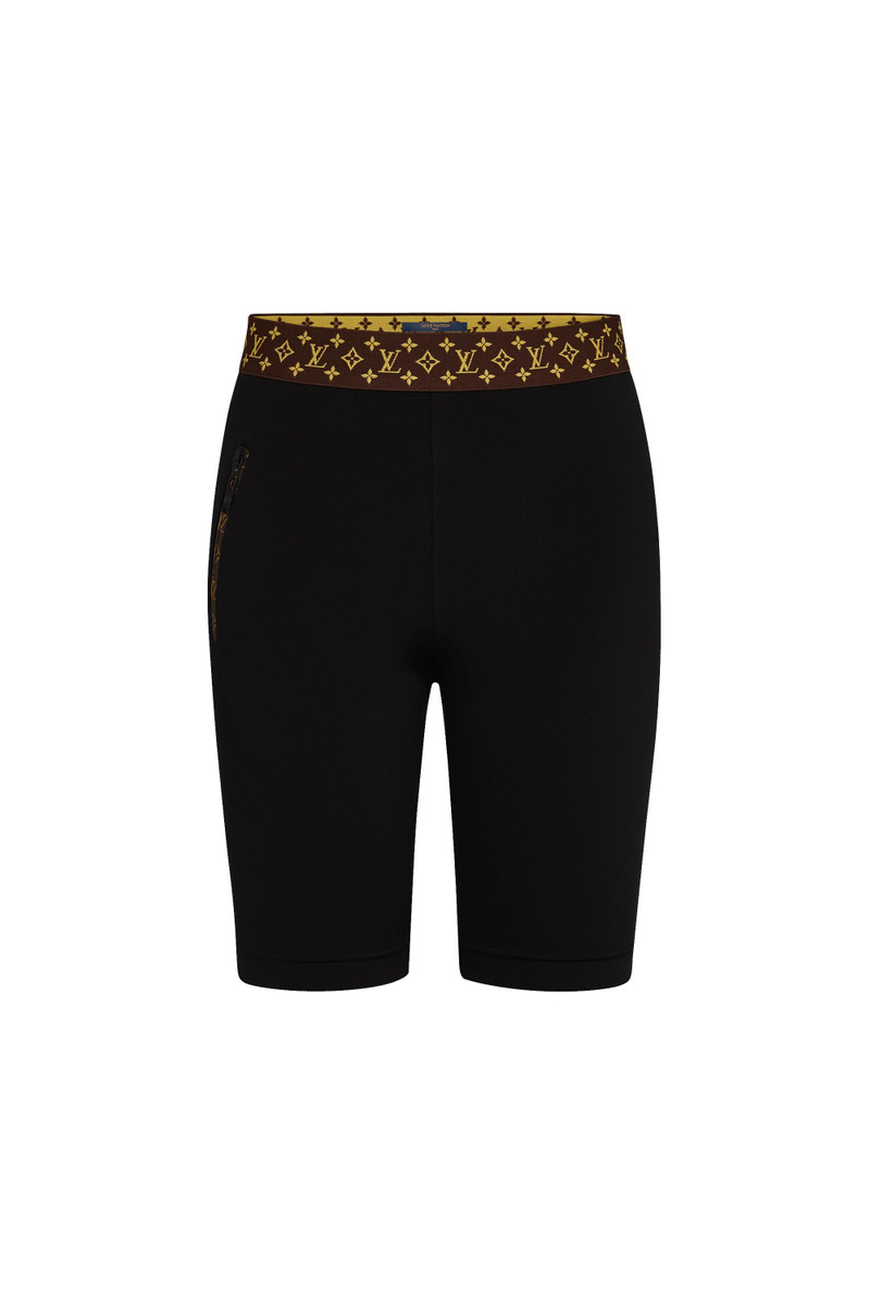 Cycling Shorts With Monogram Belt 1