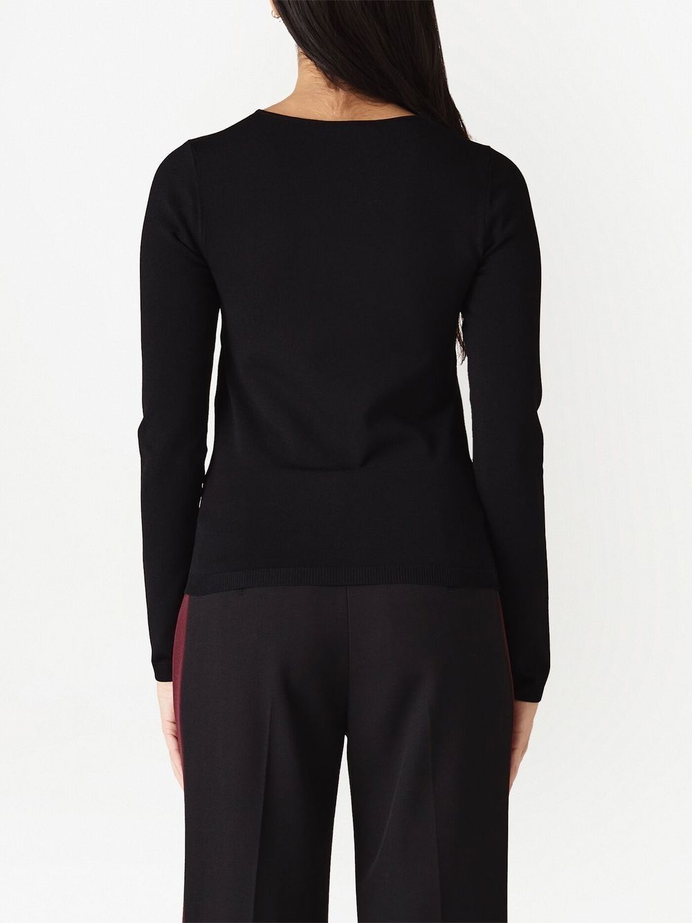 cut-out detail knit top - 3
