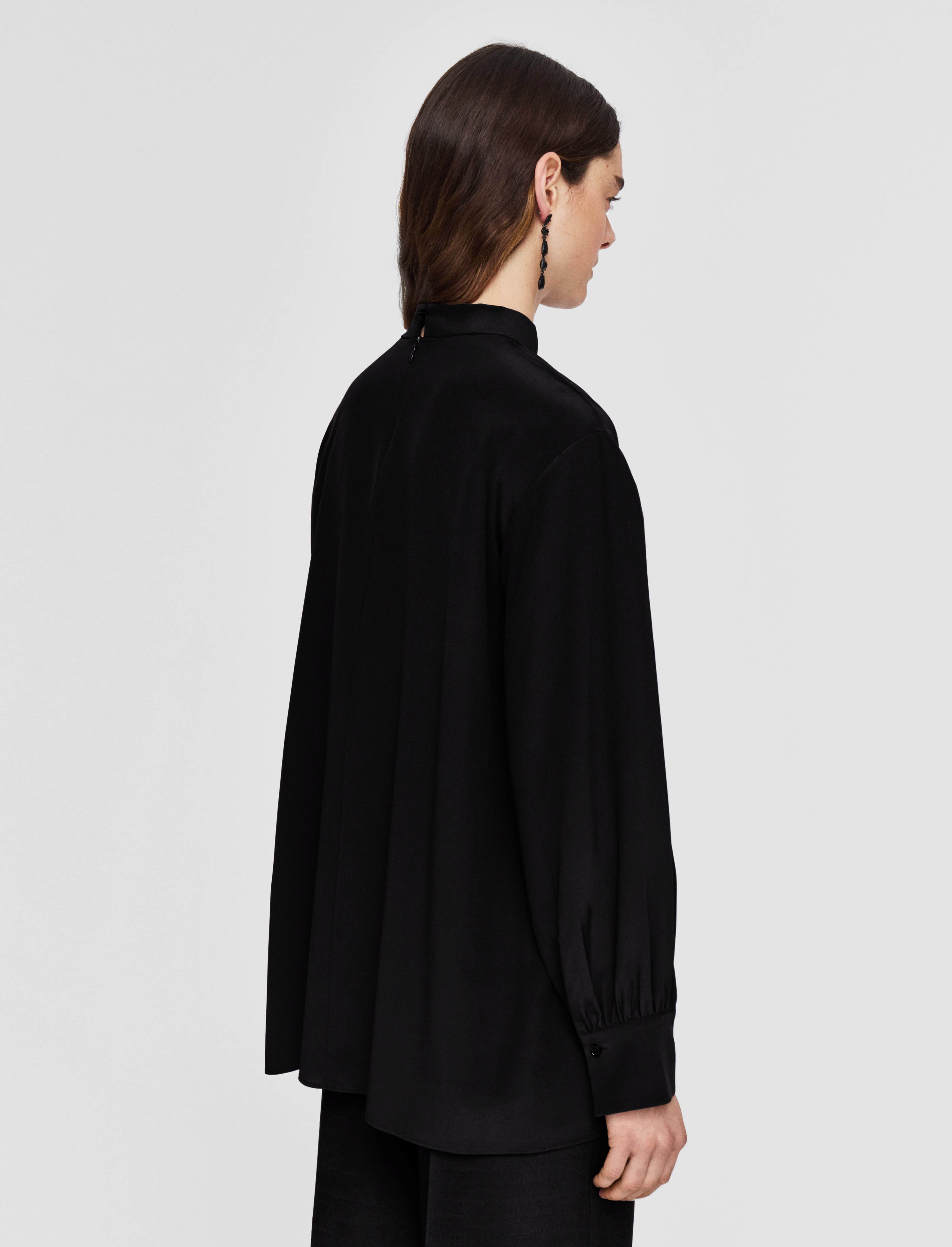 Rivoli Silk Crepe de Chine Blouse - 4