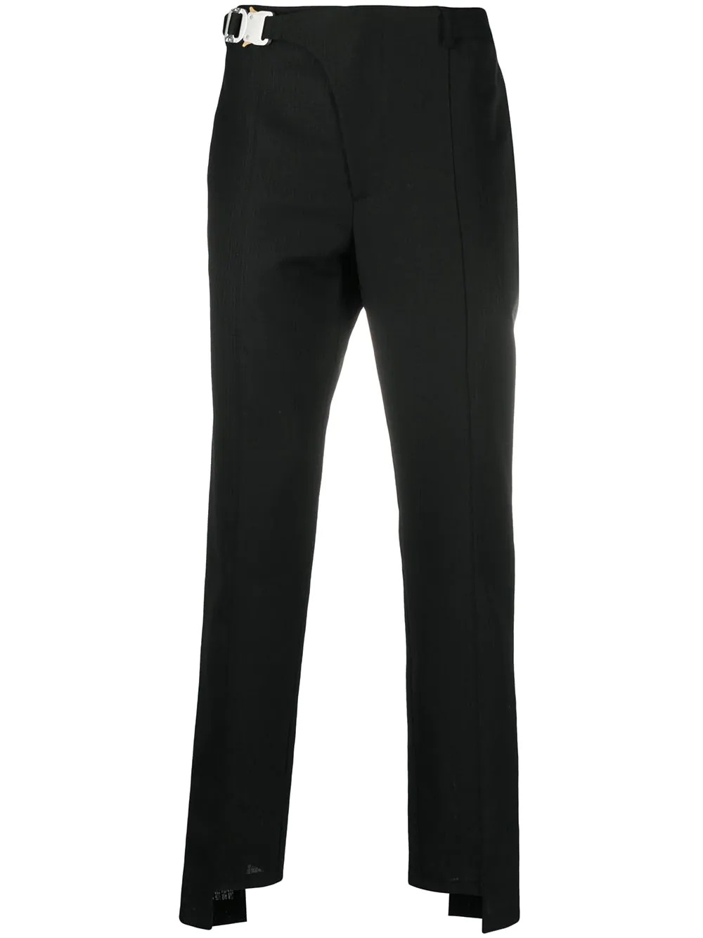 buckled tailored trousers - 1