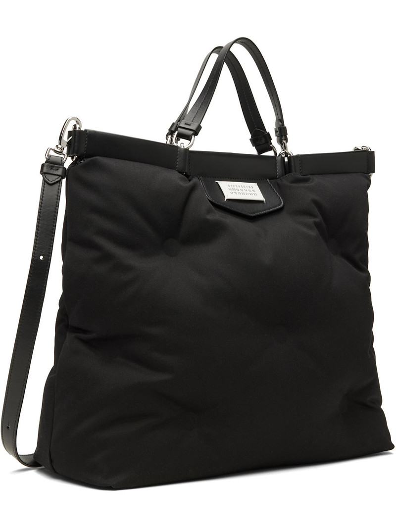 Maison Margiela Black Large Glam Slam Carryall Tote outlook