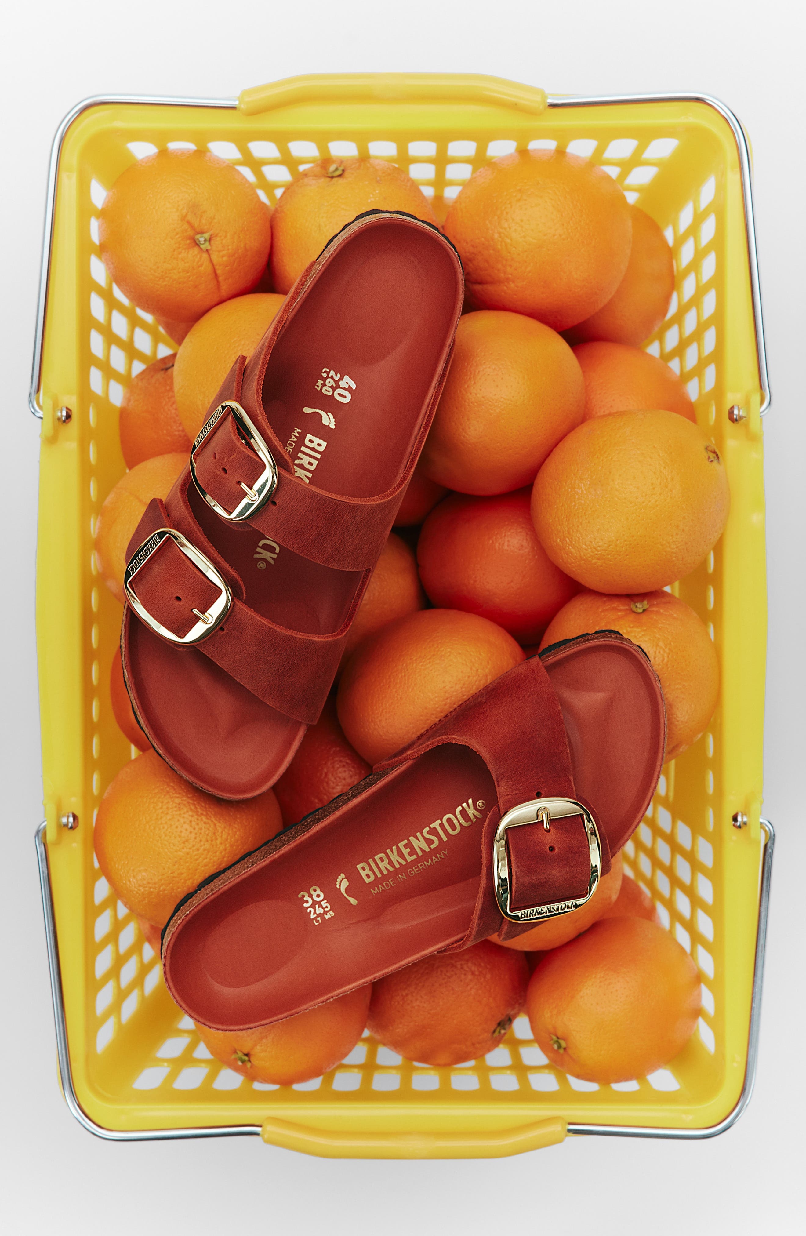 Madrid Big Buckle Slide Sandal - 9