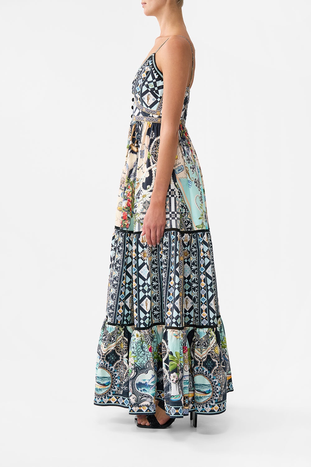 TIERED BODICE DRESS - 4