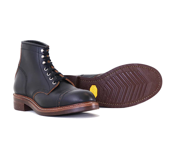 LK-014 Combat Boot Horween CXL Black - 4