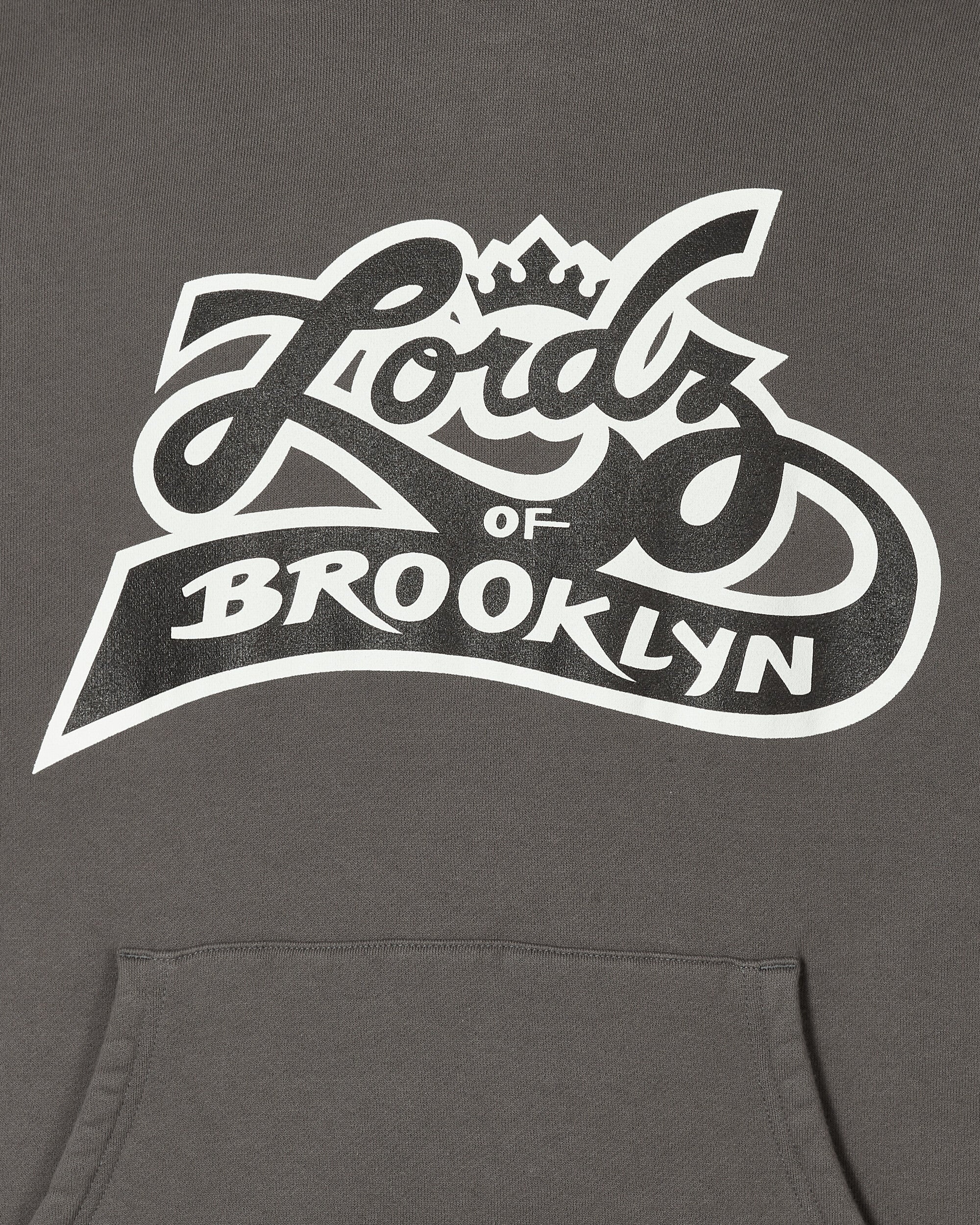Lordz Of Brooklyn Hooded Sweatshirt Charcoal - 5