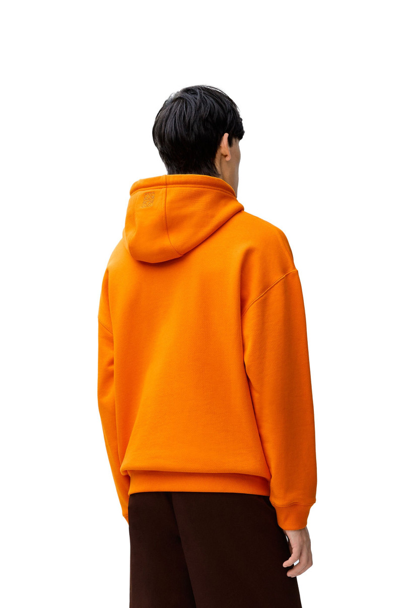 Relaxed fit hoodie in cotton 4