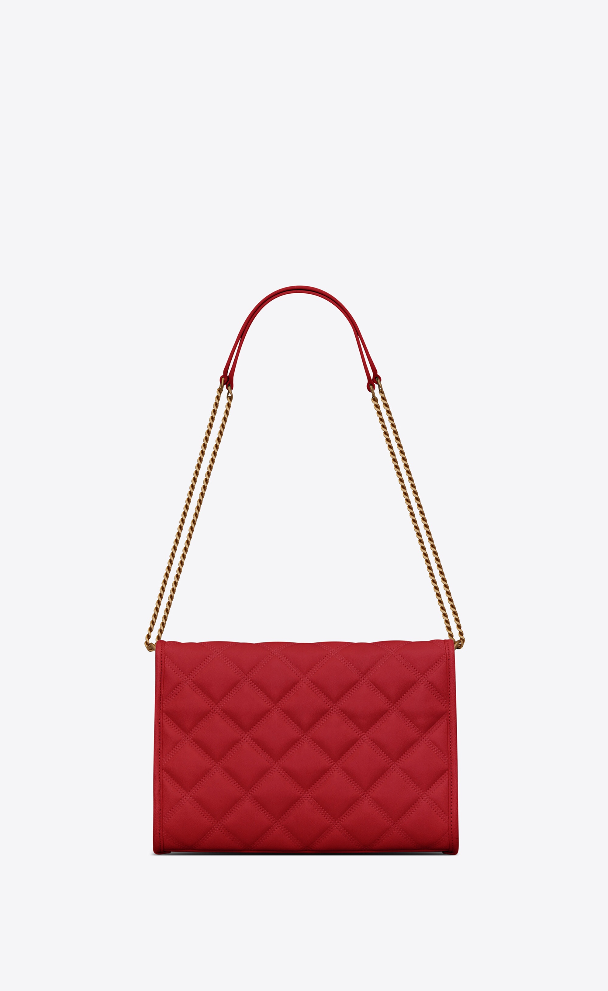 becky mini chain bag in carré-quilted lambskin - 3