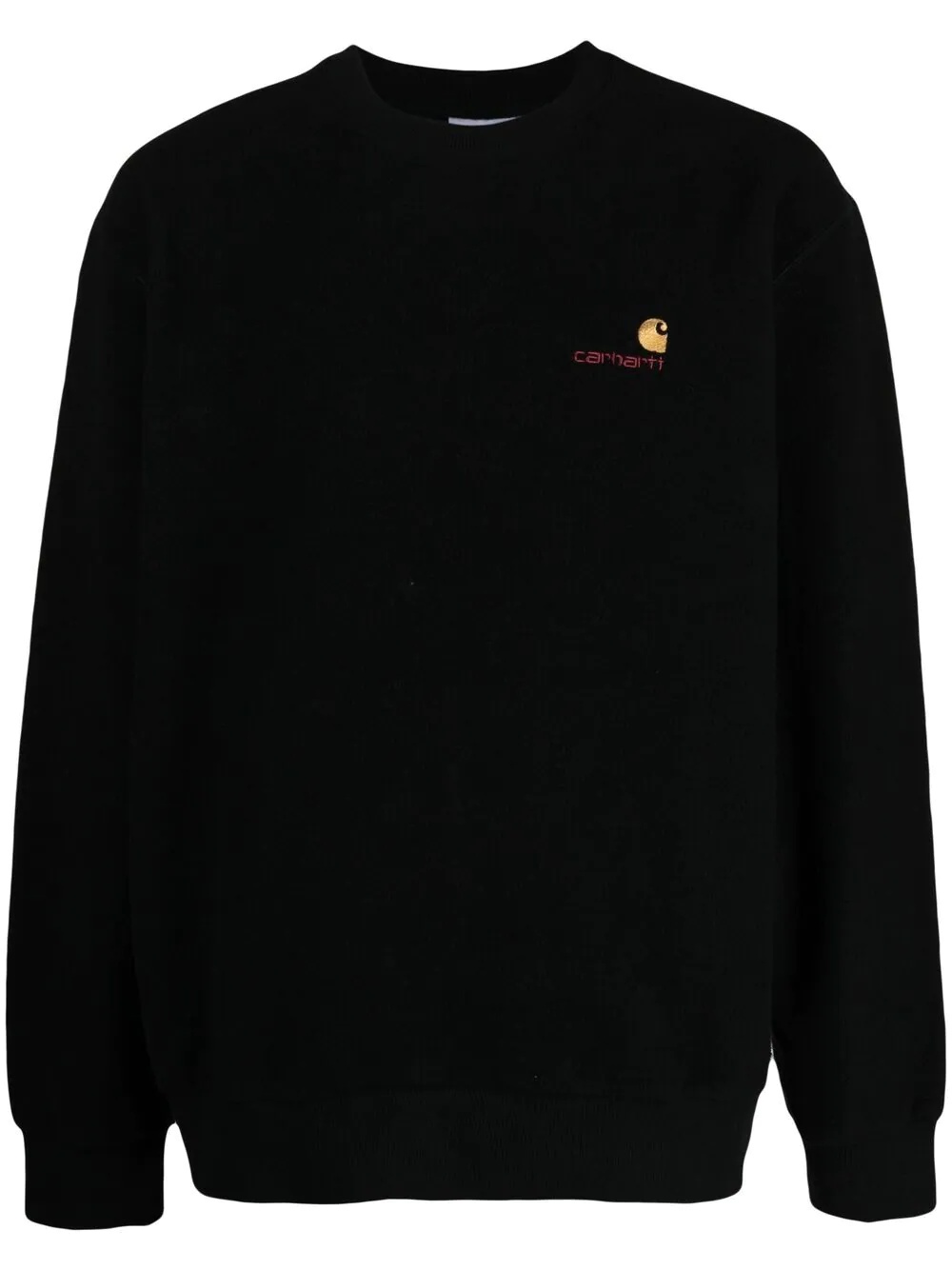 logo crew-neck sweatshirt - 1